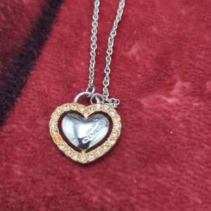 Coach Heart Necklace